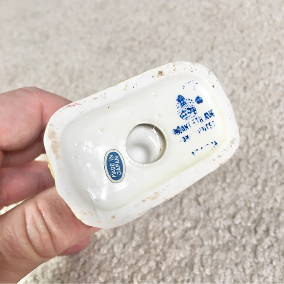 Vintage 1950s Arnart 5th Ave GIRL AND DOG Hand Painted Porcelain Figurine 4 3/8” - Picture 12 of 12